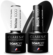 CLARESA SET Hybrid Polish White + Black CLARESA SET Hybrid Polish White + Black