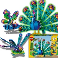 VEĽKÁ SÚPRAVA LEGO BLOCKS CREATOR 3V1 PÁV BOTTERFLY DRAGONFLY EXOTIC 355EL VEĽKÁ SÚPRAVA LEGO BLOCKS CREATOR 3V1 PÁV BOTTERFLY DRAGONFLY EXOTIC 355EL