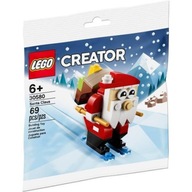 Creator Blocks 30580 Santa Claus na lyžiach