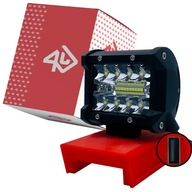 PRACOVNÁ LAMPA PRE MILWAUKEE + USB HALOGÉN 18V MAX PRACOVNÁ LAMPA PRE MILWAUKEE + USB HALOGÉN 18V MAX