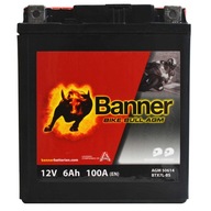 BANNER AGM YTX7L-BS 50614 12V 6AH 100A BANNER AGM YTX7L-BS 50614 12V 6AH 100A
