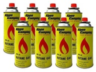 PLYNOVÁ kartuša ALPEN CAMPING plynová kartuša 400ml x8 PLYNOVÁ kartuša ALPEN CAMPING plynová kartuša 400ml x8