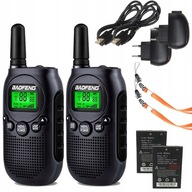 WALKIE TALKIE PRE DETI KRÁTKLOVLNÝ TRAILER ŁKI TOKI PMR USB TORCH VOX