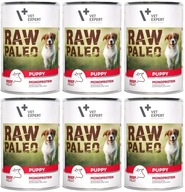 VetExpert Raw Paleo PUPPY Hovädzie mäso 6 x 400 g VetExpert Raw Paleo PUPPY Hovädzie mäso 6 x 400 g