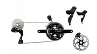 Nová kompletná sada Shimano 105 Di2 2023 12s R7100 Nová kompletná sada Shimano 105 Di2 2023 12s R7100