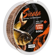 Silný kaprový vlasec Mistrall Sicata Carp 0,22 mm 600 m Silný kaprový vlasec Mistrall Sicata Carp 0,22 mm 600 m