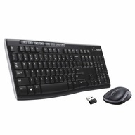 Bezdrôtová súprava Logitech MK270 čierna