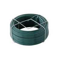 2,7 mm 20 m zelený potiahnutý oceľový drôt 2,7 mm 20 m zelený potiahnutý oceľový drôt