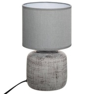 STOLNÁ LAMPA, keramická, šedá, KLASIKA STOLNÁ LAMPA, keramická, šedá, KLASIKA