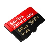 Pamäťová karta SANDISK EXTREME PRO microSDXC 512 GB 200/140 MB/s UHS-I U3