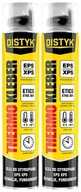 2x Thermo Kleber Penové lepidlo na polystyrén DISTYK od DEN BRAVEN 750 ml 2x Thermo Kleber Penové lepidlo na polystyrén DISTYK od DEN BRAVEN 750 ml