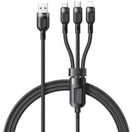 MCDODO LIGHTNING MICRO USB-C KÁBEL 3V1 6A 65W QC 4 MCDODO LIGHTNING MICRO USB-C KÁBEL 3V1 6A 65W QC 4