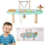Drevený hudobný stolový set od Adam Toys Drevený hudobný stolový set od Adam Toys