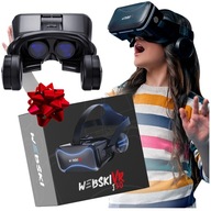 VR OKULIARE 3D OKULIARE PRE VŠETKY TELEFÓNY DO 7 PALCOV AKO DARČEK PRE DETI