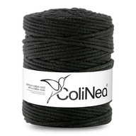 Colinea String sa prepletala pre makramu 100% bavlnu, 5 mm 200 m, čierna Colinea String sa prepletala pre makramu 100% bavlnu, 5 mm 200 m, čierna