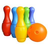Bowling Giant 6 kusov s loptou - Radosť a súťaž pre deti Bowling Giant 6 kusov s loptou - Radosť a súťaž pre deti