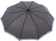 Veľký poloautomatický dáždnik Black Rain Veľký poloautomatický dáždnik Black Rain