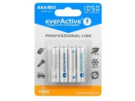 4X everActive Ni-MH R03 AAA 1050 mAh batérie 4X everActive Ni-MH R03 AAA 1050 mAh batérie