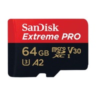 Pamäťová karta SANDISK EXTREME PRO microSDXC 64GB 2