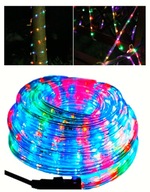 HADICOVÝ LED PÁS VONKAJŠIE SVETLO MULTICOLOR 10M HADICOVÝ LED PÁS VONKAJŠIE SVETLO MULTICOLOR 10M