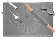 SET SILIKÓNOVÝ STOL 40 x 60 cm + PRÍSLUŠENSTVO 7 SET SILIKÓNOVÝ STOL 40 x 60 cm + PRÍSLUŠENSTVO 7