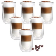 TERMÁLNE POHÁRE NA KÁVU LATTE ČAJ 6 KS TERMÁLNE POHÁRE NA KÁVU LATTE ČAJ 6 KS