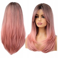 Parochňa, AKO PRÍRODNÉ vlasy, ružové ombre BANGES Parochňa, AKO PRÍRODNÉ vlasy, ružové ombre BANGES