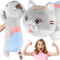 PLYŠOVÝ VANKÚŠ, MASKOT, MAČIČKA NA HÚTANIE, 70 cm PLYŠOVÝ VANKÚŠ, MASKOT, MAČIČKA NA HÚTANIE, 70 cm