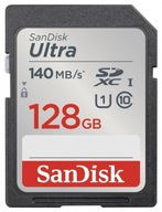 SanDisk Ultra SDXC 128 GB 140 MB/s UHS-I Class 10 SanDisk Ultra SDXC 128 GB 140 MB/s UHS-I Class 10