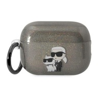 Karl Lagerfeld Glitter NFT Karl & Choupette – puzdro AirPods Pro 2 (čierne) Karl Lagerfeld Glitter NFT Karl & Choupette – puzdro AirPods Pro 2 (čierne)