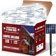 SOLÁRNE VIANOČNÉ SVETLÁ PRE VONKAJŠIE VIANOCE 100 LED 12M SOLÁRNE VIANOČNÉ SVETLÁ PRE VONKAJŠIE VIANOCE 100 LED 12M