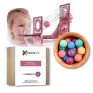 Sada náhradných guliek Connetix Pastel pre guľovú dráhu - 16 ks. Sada náhradných guliek Connetix Pastel pre guľovú dráhu - 16 ks.