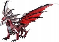 KUSOVÝ KOVOVÝ 3D PUZZZLE ČIERNY DRAK KUSOVÝ KOVOVÝ 3D PUZZZLE ČIERNY DRAK