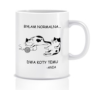 Darček hrnček pre milovníka mačiek (pred dvoma mačkami) Darček hrnček pre milovníka mačiek (pred dvoma mačkami)
