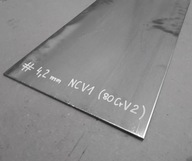 Oceľ NCV1 /80CrV2/1.2235, rozmer #4,2x100x350 mm Oceľ NCV1 /80CrV2/1.2235, rozmer #4,2x100x350 mm
