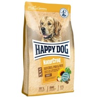 HAPPY DOG NaturCroq Geflügel Pur Reis 4kg4ZDARMA