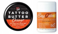 LOVEINK Orange BUTTER 50 ml + SLNEČNÝ KRÉM NA TETOVANIE EasyTattoo 50+ UVA