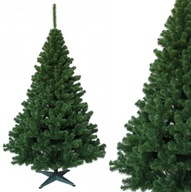 Umelý vianočný stromček ZELENÝ 220cm hrubý LUX