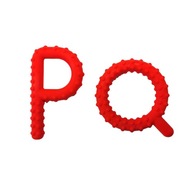 P & Q terapeutické logopedické hryzátko s výstupkami - Very Soft P & Q terapeutické logopedické hryzátko s výstupkami - Very Soft