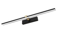 LED nástenné svietidlo nad zrkadlo 12W 60cm čierno-zlaté LED nástenné svietidlo nad zrkadlo 12W 60cm čierno-zlaté