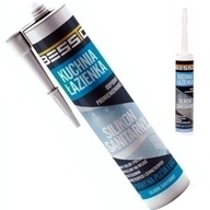 BESSTO biely sanitárny silikón 280ml, odolný voči plesniam, mrazu, hubám, UV vode BESSTO biely sanitárny silikón 280ml, odolný voči plesniam, mrazu, hubám, UV vode