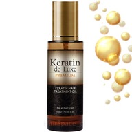 Keratin de Luxe keratínový olej 100ml vyhladzuje Keratin de Luxe keratínový olej 100ml vyhladzuje