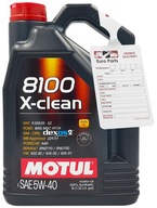 Motul 8100 X-Clean C3 5W40 5L