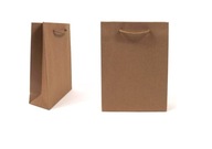 Papierové tašky A4 eko taška 33x24x8 cm 12 kusov Papierové tašky A4 eko taška 33x24x8 cm 12 kusov