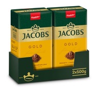 Jacobs Gold set na mletú kávu 1kg Jacobs Gold set na mletú kávu 1kg