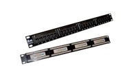 Patch panel UTP cat.5e 24 portov LSA 1U PK003 Patch panel UTP cat.5e 24 portov LSA 1U PK003