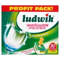 Ludwik Ultimate Power Lemon tablety do umývačky riadu