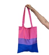LGBT dúhová taška, bisexuálna taška s pride flag
