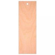 Obdĺžniková drevená záložka 15x5cm
