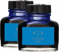Atrament do pera Parker 57ml modrý x2 Atrament do pera Parker 57ml modrý x2